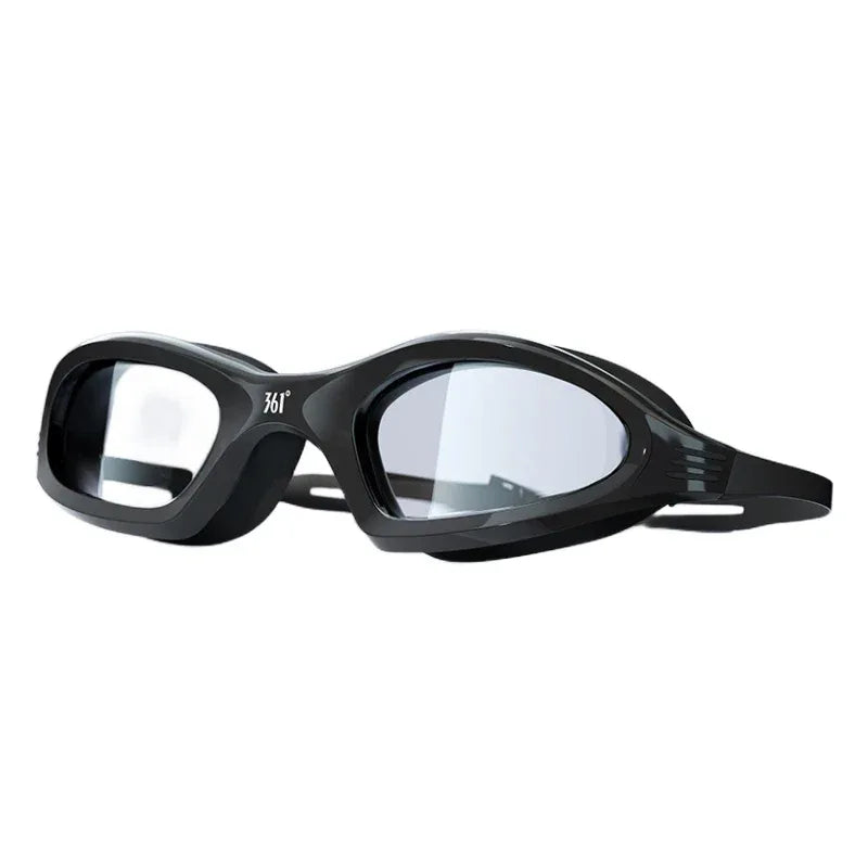 HD Anti fog swimming goggles Black goggles