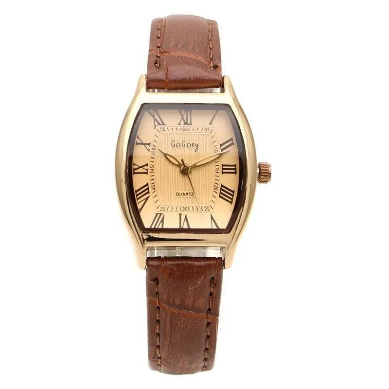 Retro Brown Women Watches