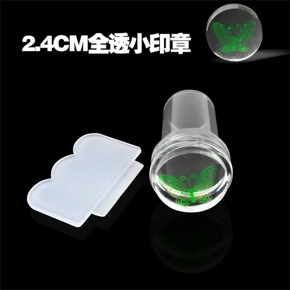 Silicone Transparent Nail Art L02-SP023
