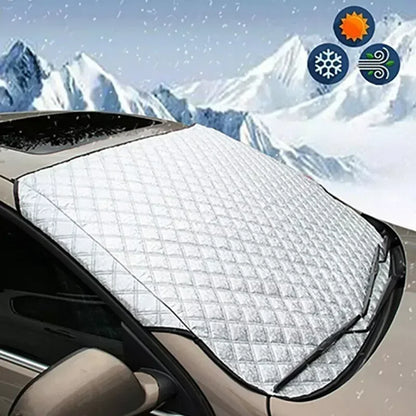 Car Windshield Sunshade Protector Snow Cover Winter Ice Frost Guard Default Title