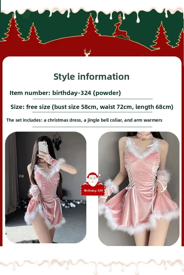 Christmas Rabbit Girl Cosplay Costume