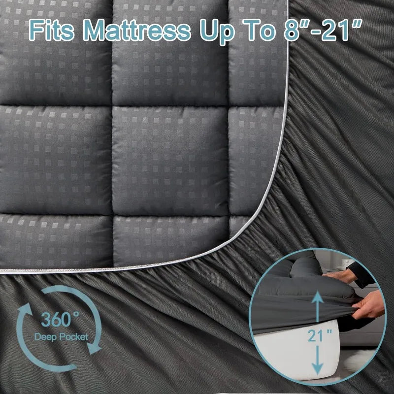 Luxury mattress topper