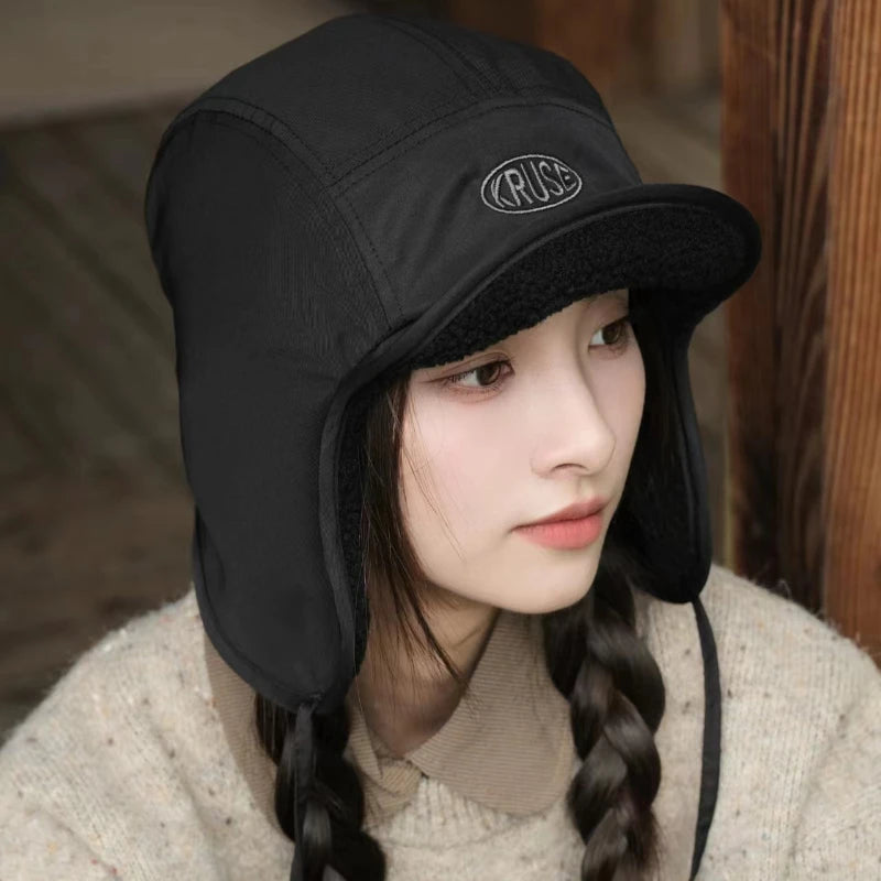 Autumn and Winter Outdoor Cycling Cold-proof and Warm Ear Protection Hat