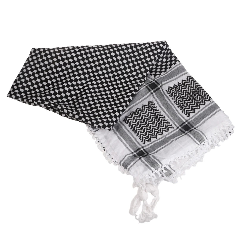 Jacquard Pattern Scarf Arab Hair Kerchief