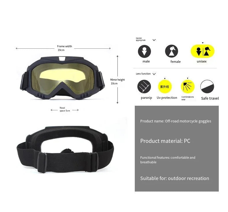 Windproof Sandproof UV Protection Sunglasses