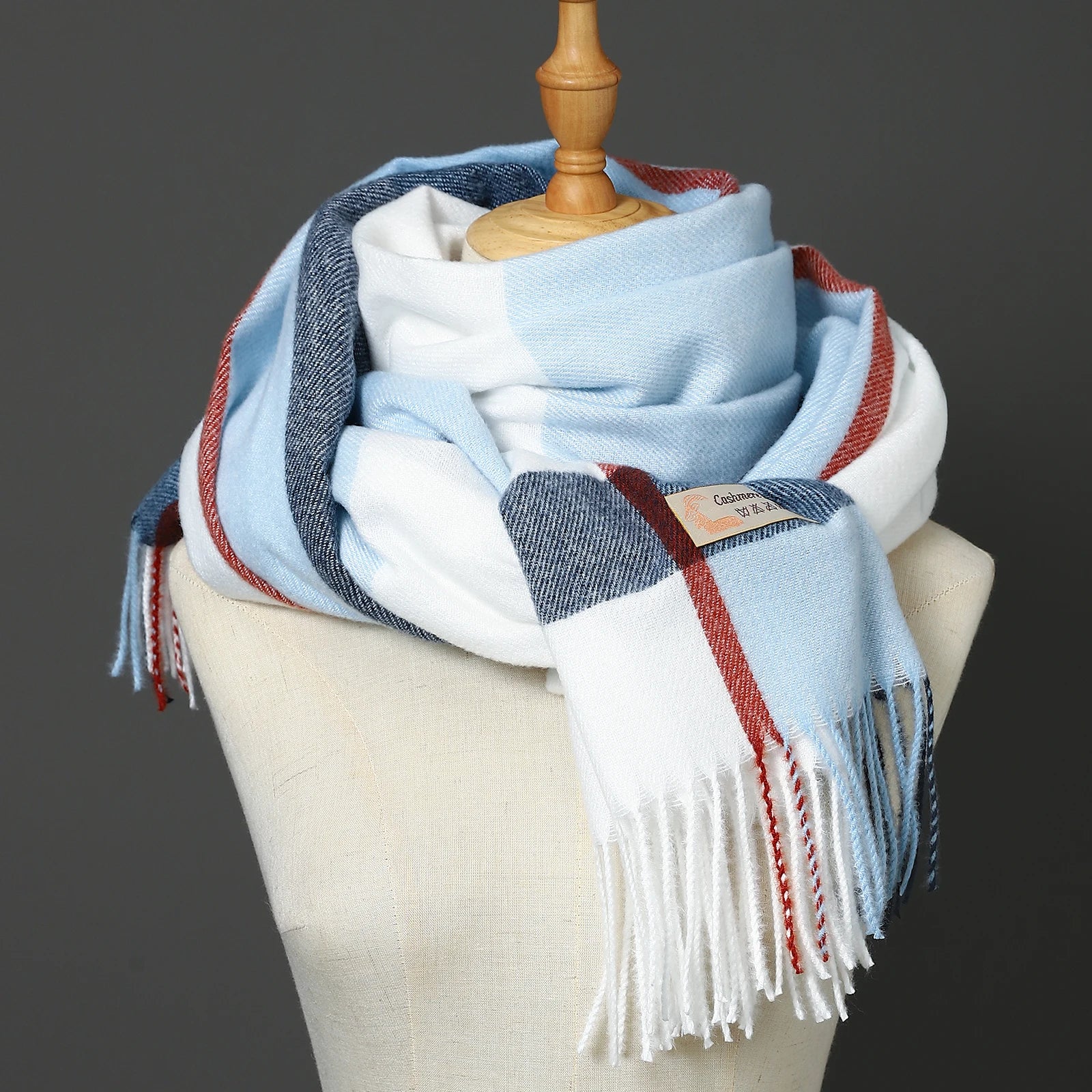 Autumn Wrap Scarves Winter Warm Foulard Bandana Female