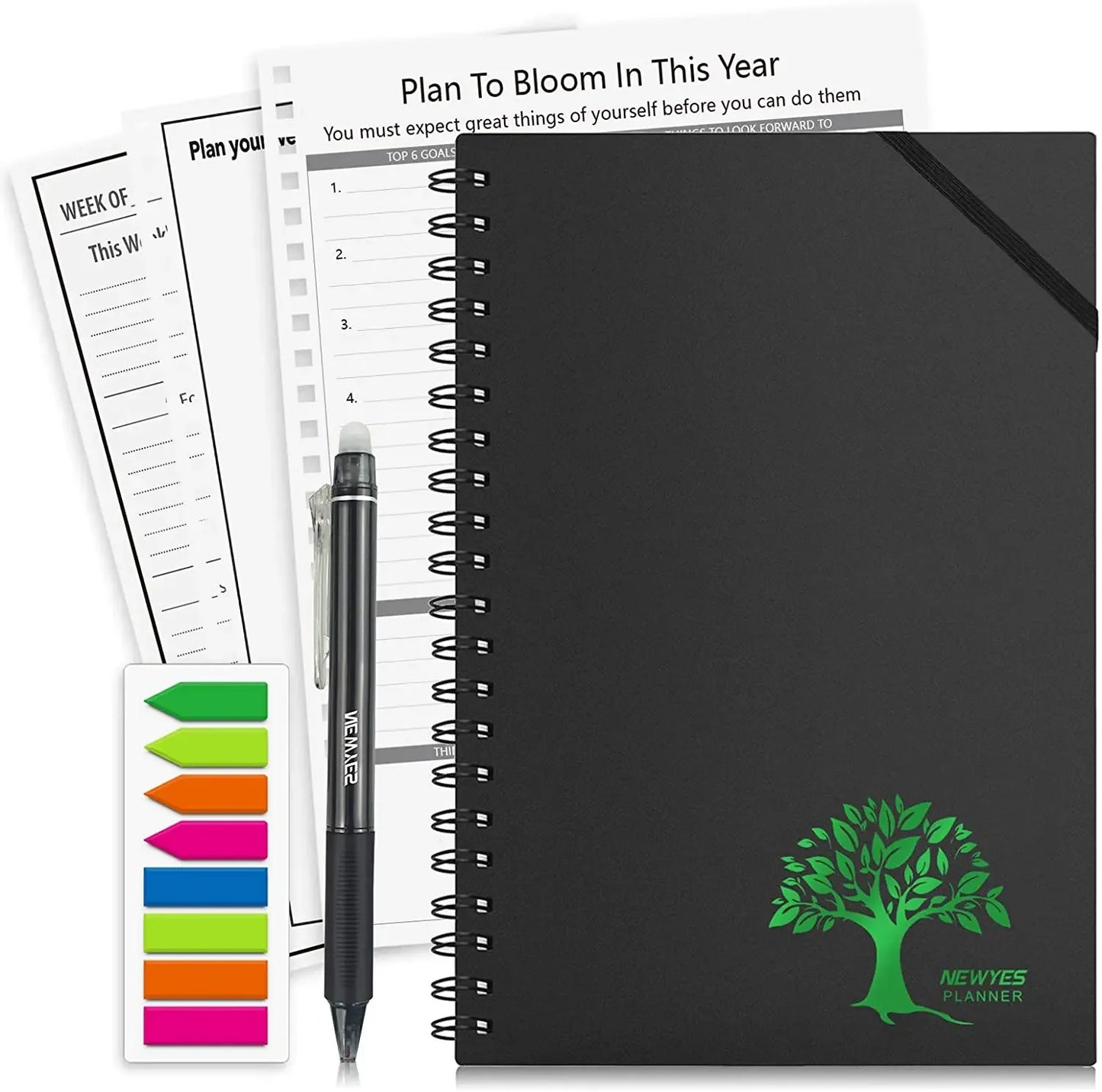 Erasable Wirebound Notebook A5-Dotted lined