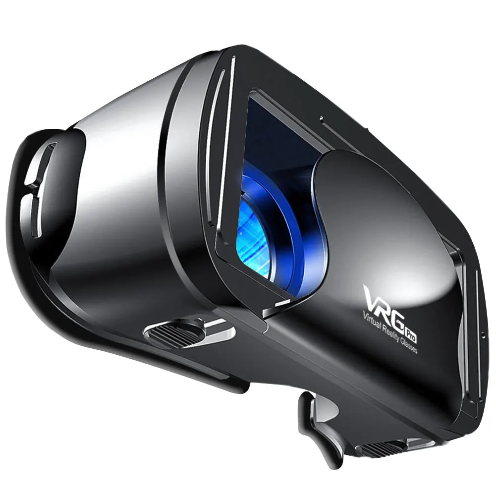 VRG Pro 3D VR Headset with Adjustable Lenses – Immersive Smart Glasses for 3.5–7” Smartphone