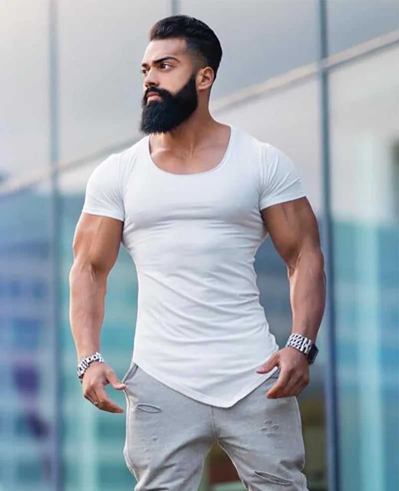 Sports T-Shirt Muscle Vest