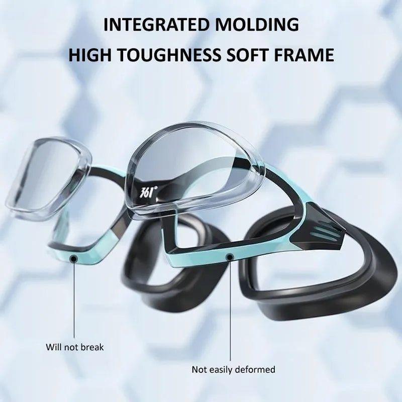 HD Anti fog swimming goggles