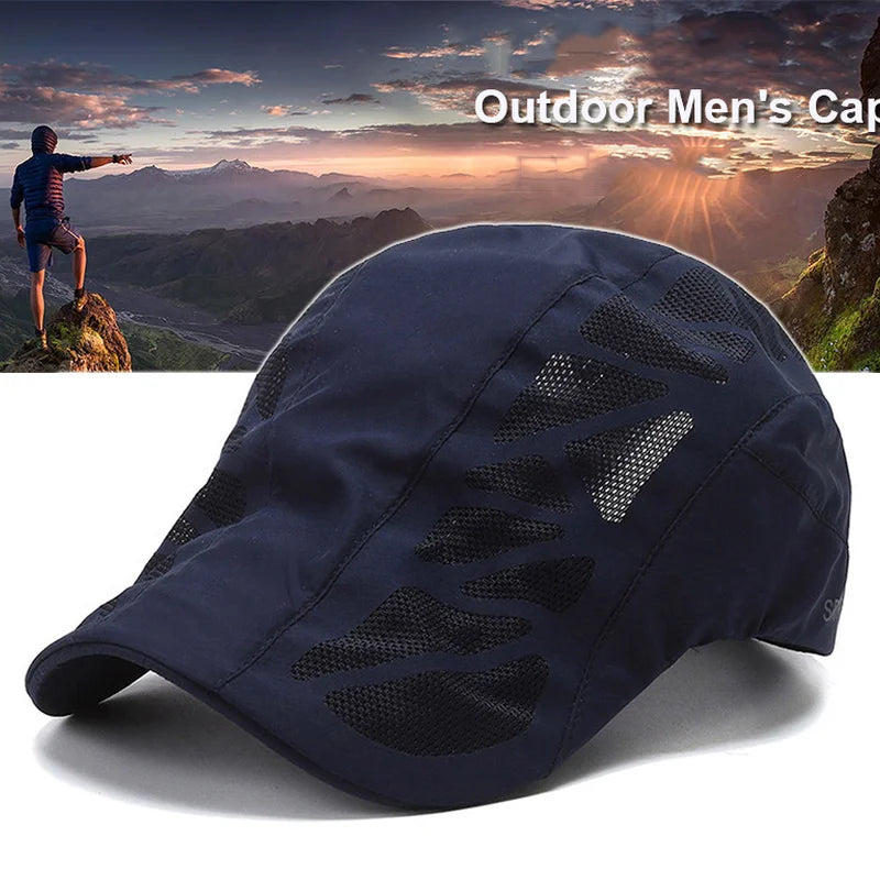 Outdoor Hiking Climbing Cycling Golf Sport Hat Fashion Mens