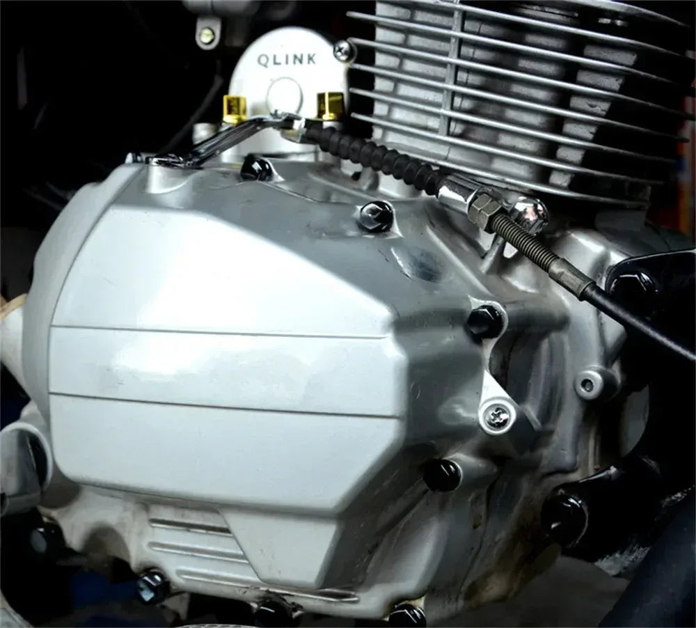 Motorcycle accessories Decoration nut Cover black