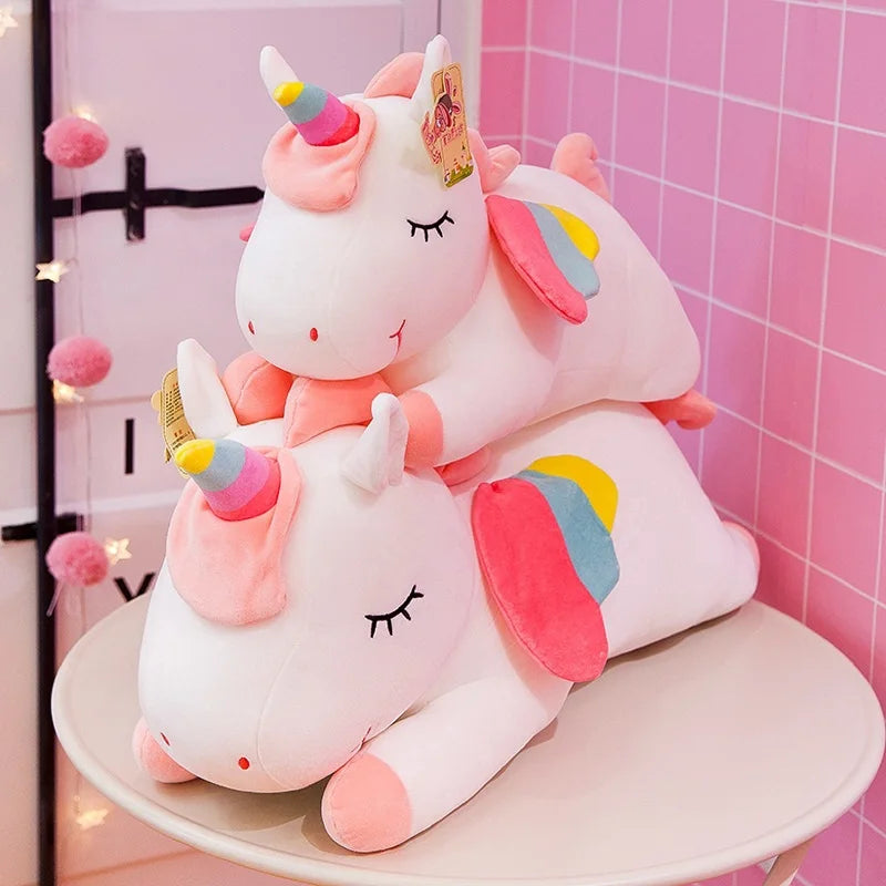 Giant Kawaii Unicorn Plush Toys Soft Stuffed