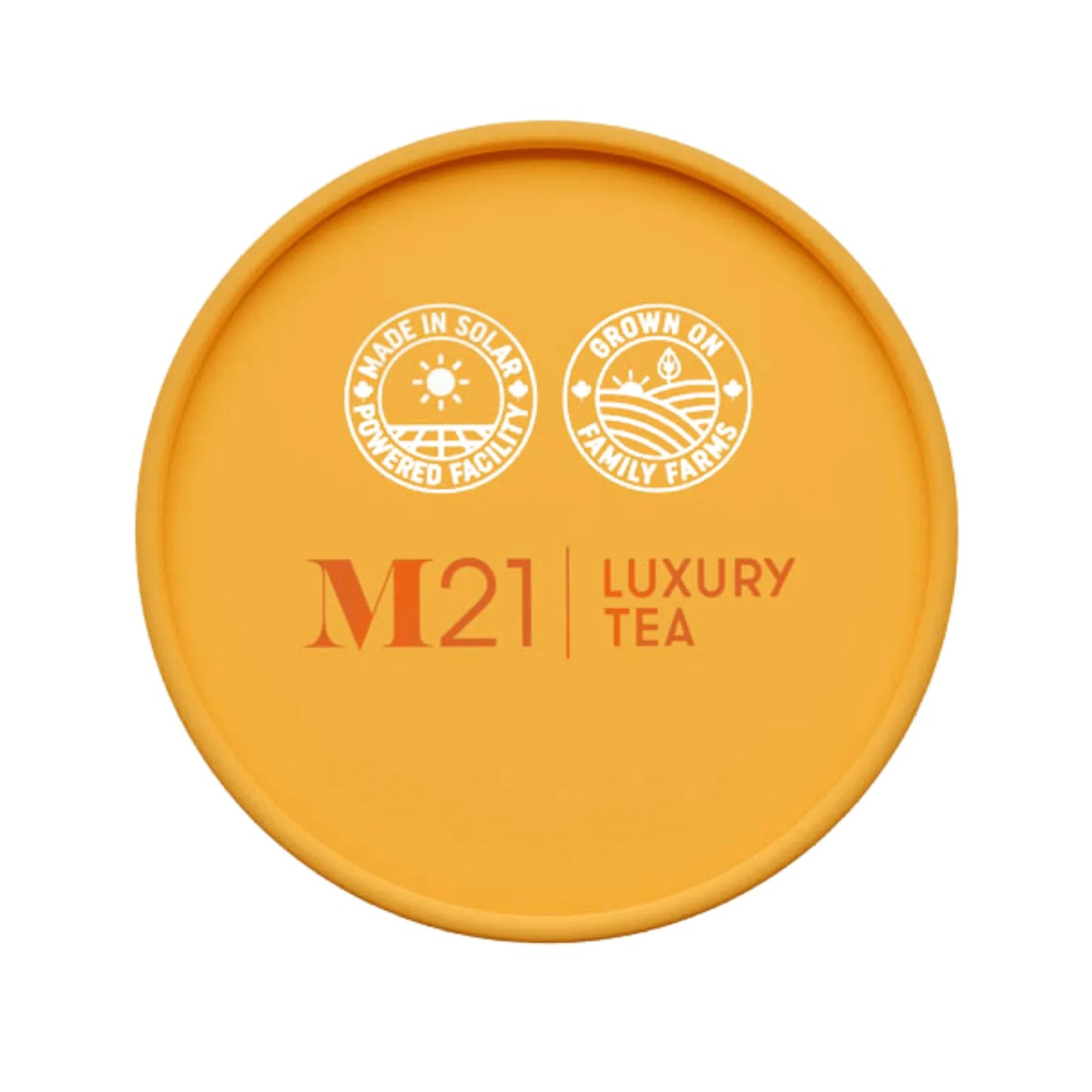Turmeric Ginger Peach Luxury Tea 3 Luxury cans | 72 Tea Bags