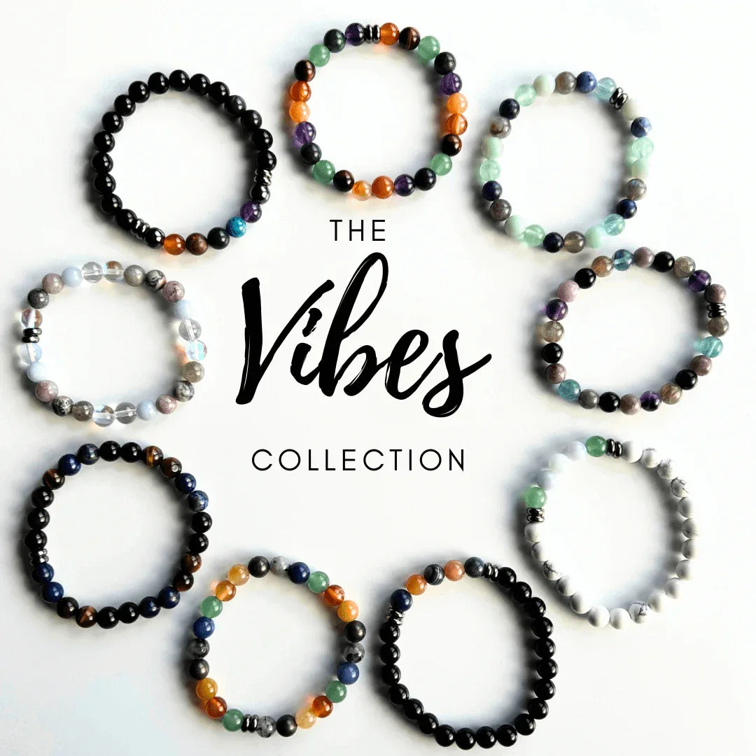 Abundance & Motivation Vibes Bracelet 8"