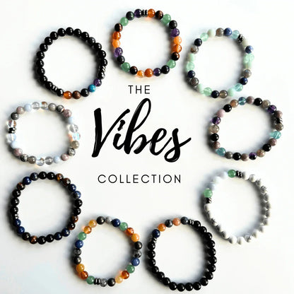 Abundance & Motivation Vibes Bracelet 8"