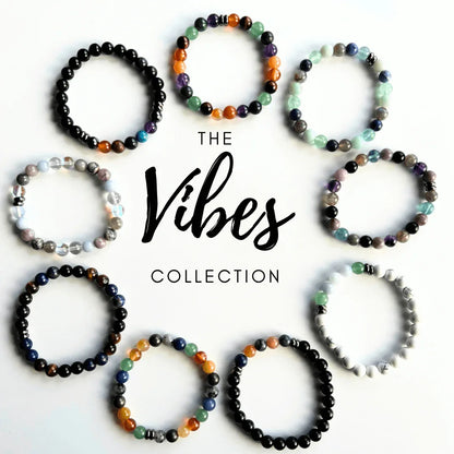 Wisdom & Focus Vibes Bracelet 8"