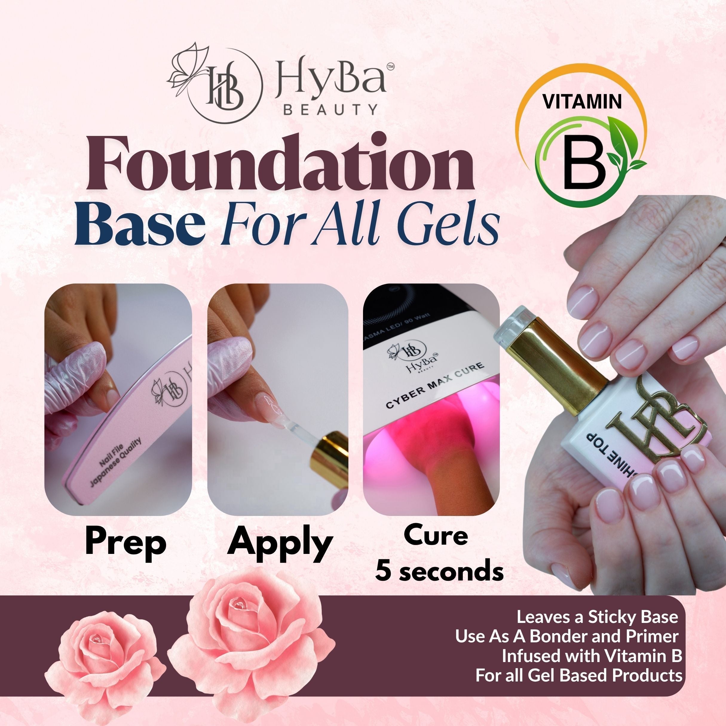 HYBRID Viti-B Base Gel - 20ml