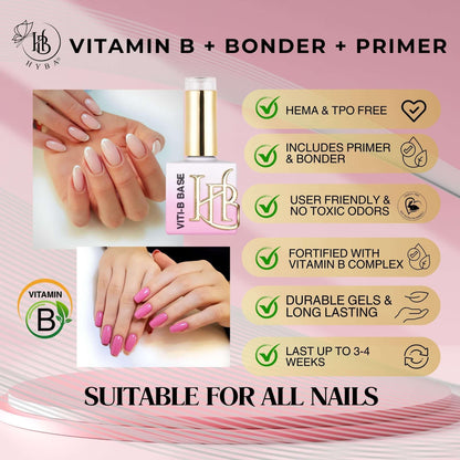 HYBRID Viti-B Base Gel - 20ml BUY 10 GET 3 FREE