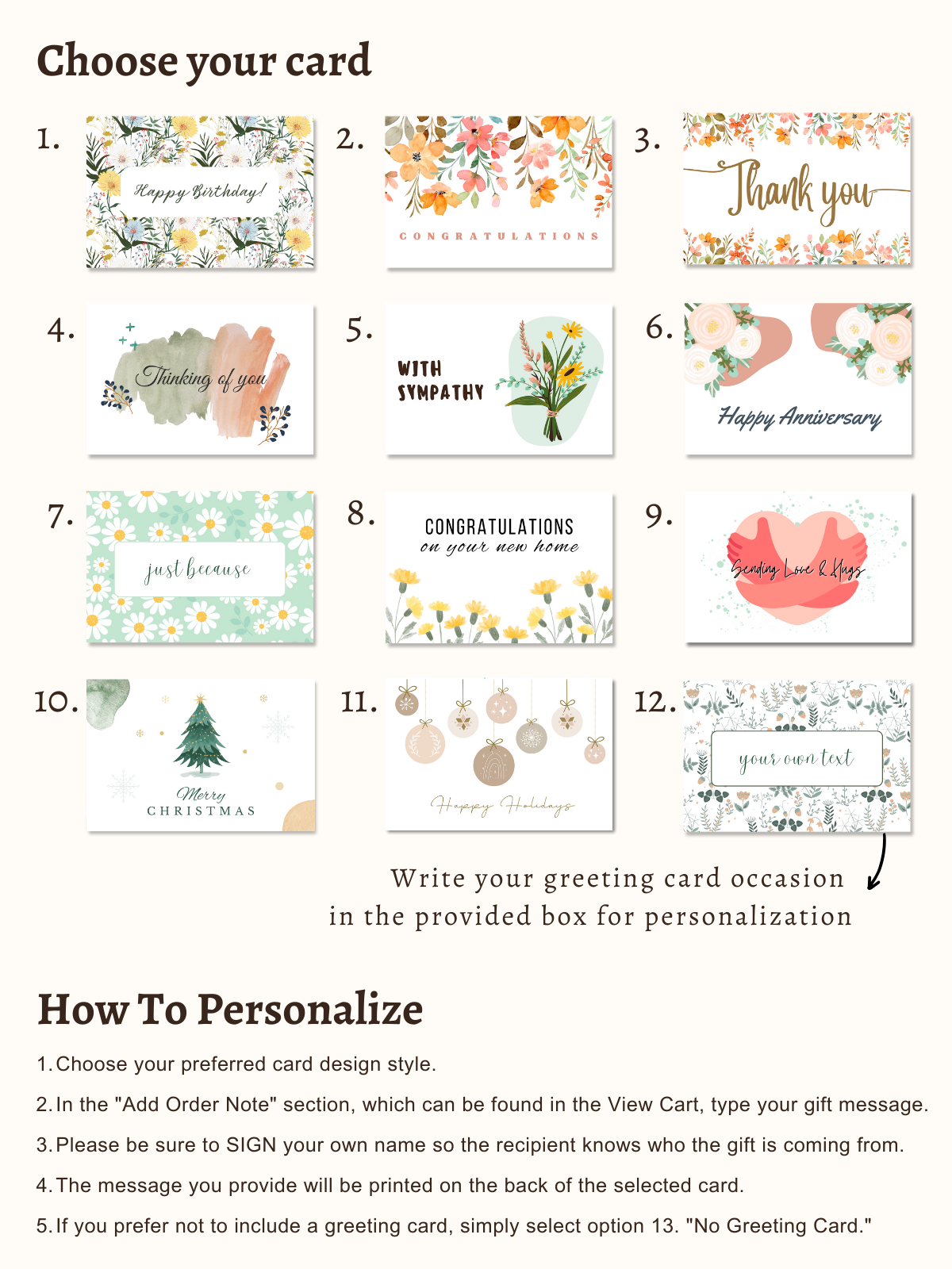 Monogrammed Gift Box With Wood board, Wood Spoon, Tea And Cookies