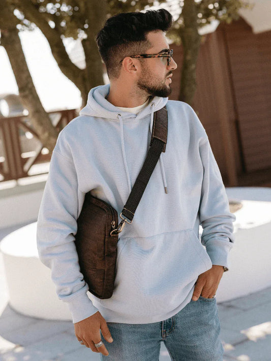 Voyager Men's Satchel Black