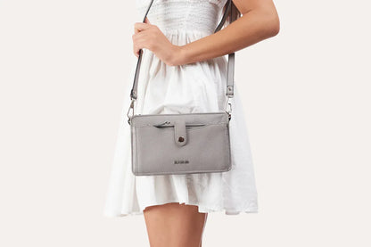 Wallet Crossbody Grey