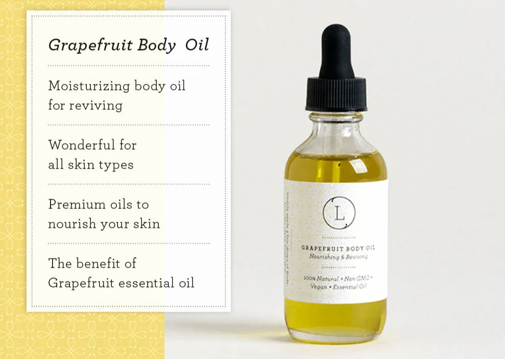 Moisturizing set with Grapefruit body oil and Body scrub Default Title