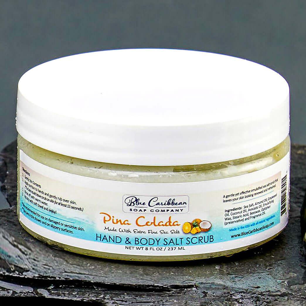 Blue Caribbean Scrub, 8 oz-Pina Colada Default Title