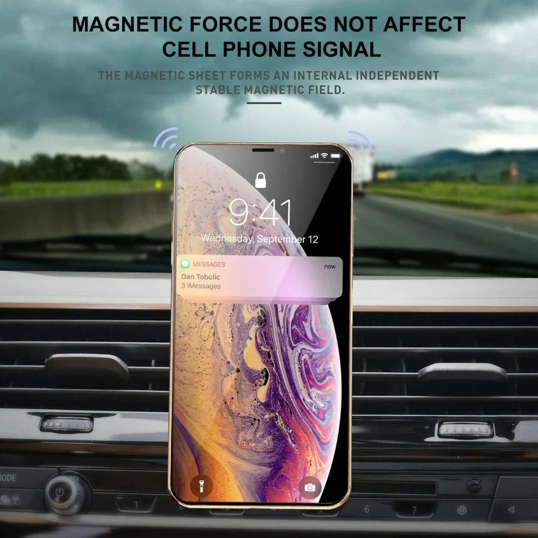 Magnetic Air Vent Clip Car Cell Phone Holder Default Title