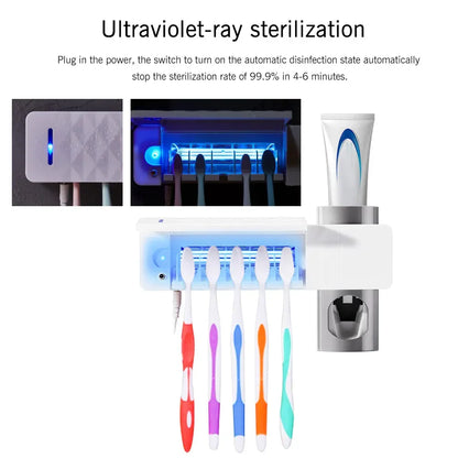 Anti-bacteria UV Automatic Toothbrush Sterilizer Default Title