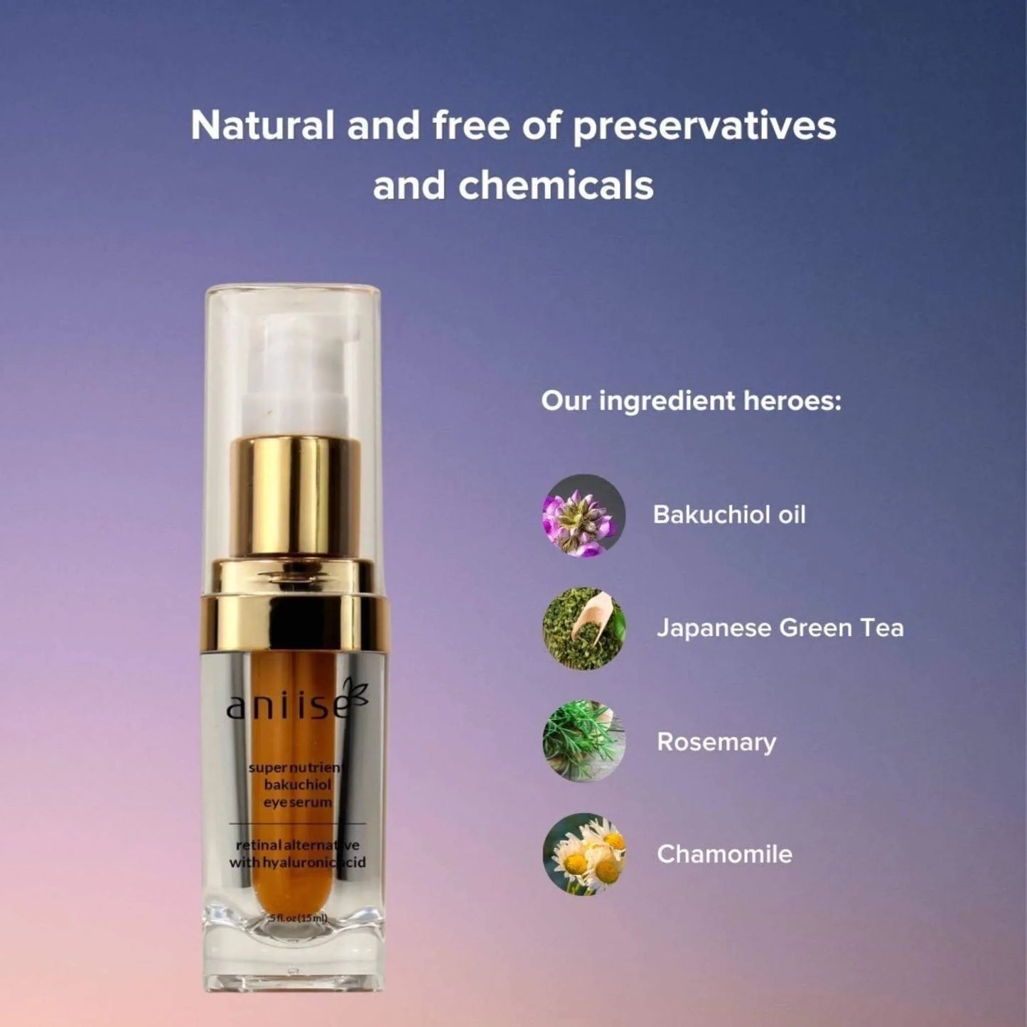 Anti-Aging Bakuchiol Eye Serum - Retinol Alternative Default Title