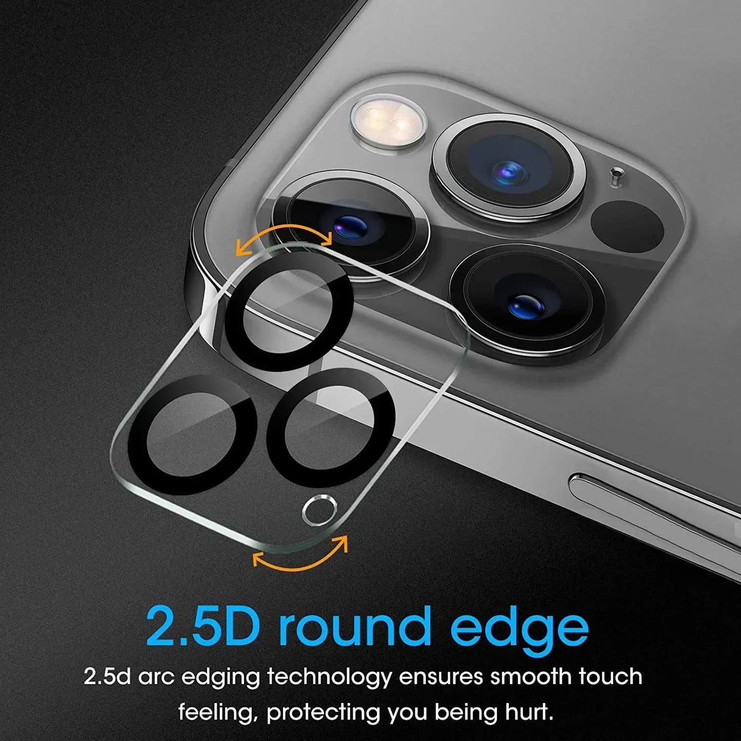 Camera Lens HD Tempered Glass Protector for iPhone 12 Pro Max 6.7 Default Title