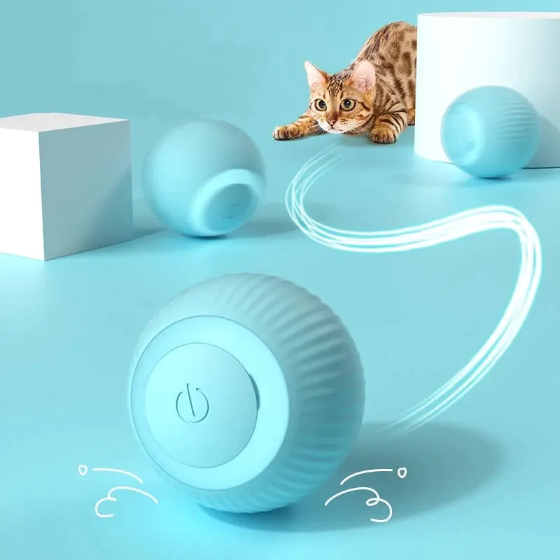 MADDEN Smart Rolling Ball: Interactive Pet Toy!