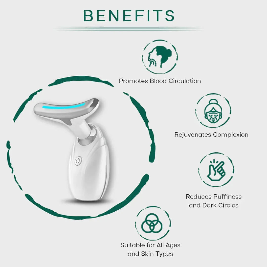 Neck & Face Lifting LED Therapy Device Default Title