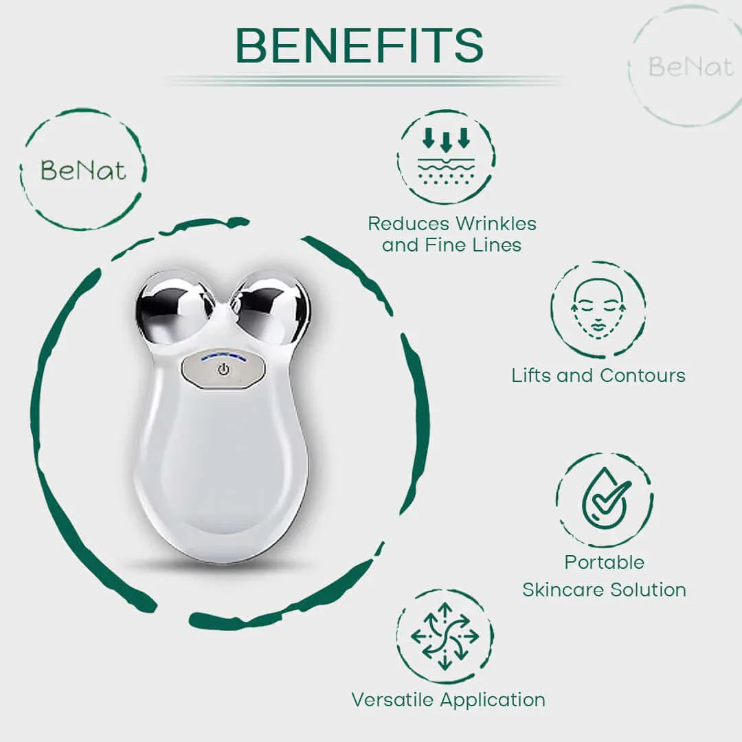 Microcurrent Facial Toning Massager Default Title
