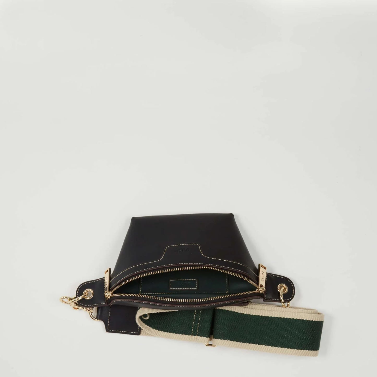 Chest Sling Bag Shoulder Sling Bag Small Black Handbag Leather Crossbody Sling Bag Default Title