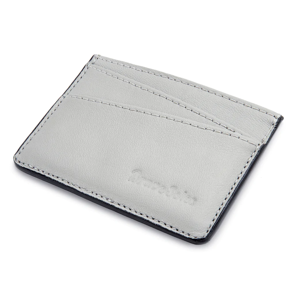 The Voyageur Upcycled Leather Card Holder