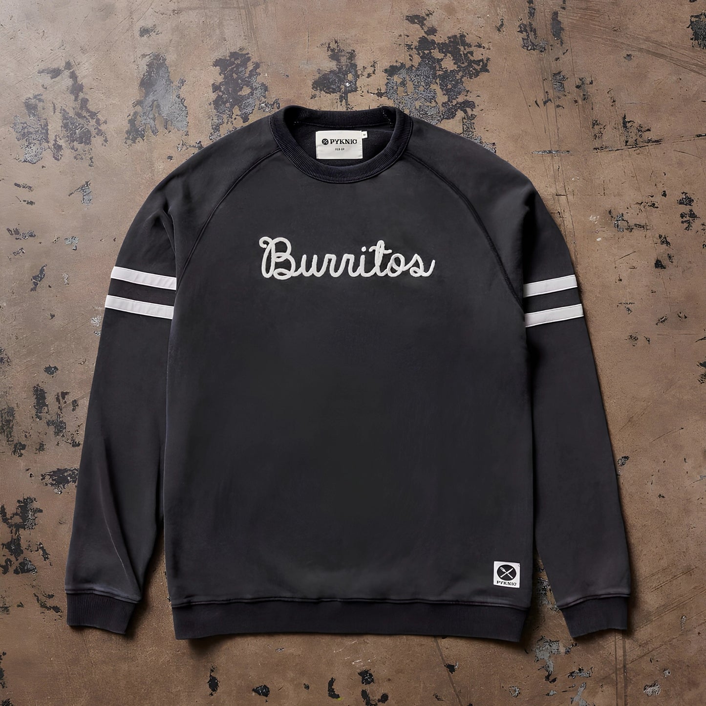 Unisex burritos chainstitch sweatshirt