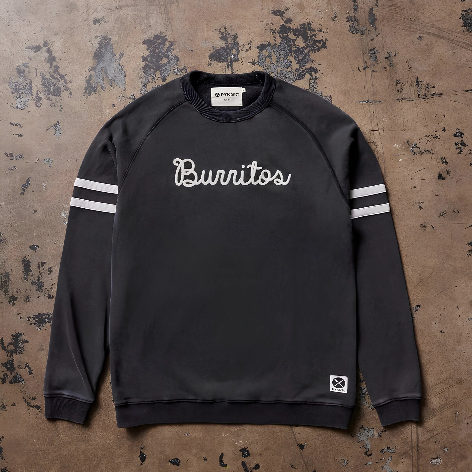 Unisex burritos chainstitch sweatshirt