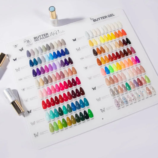 BUTTER GEL Master Color Chart - Displays 160 Colors Default Title