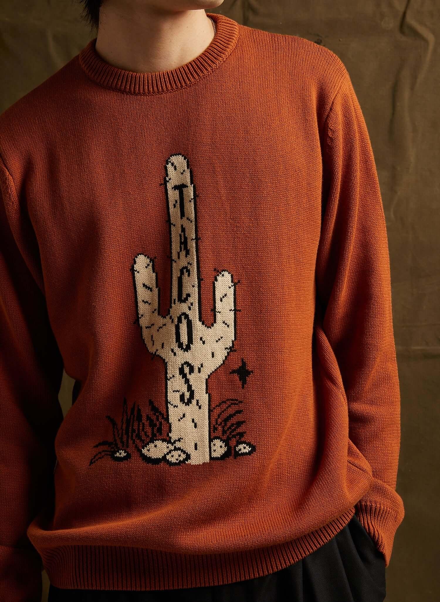 Cactus Tacos Sweater 3X