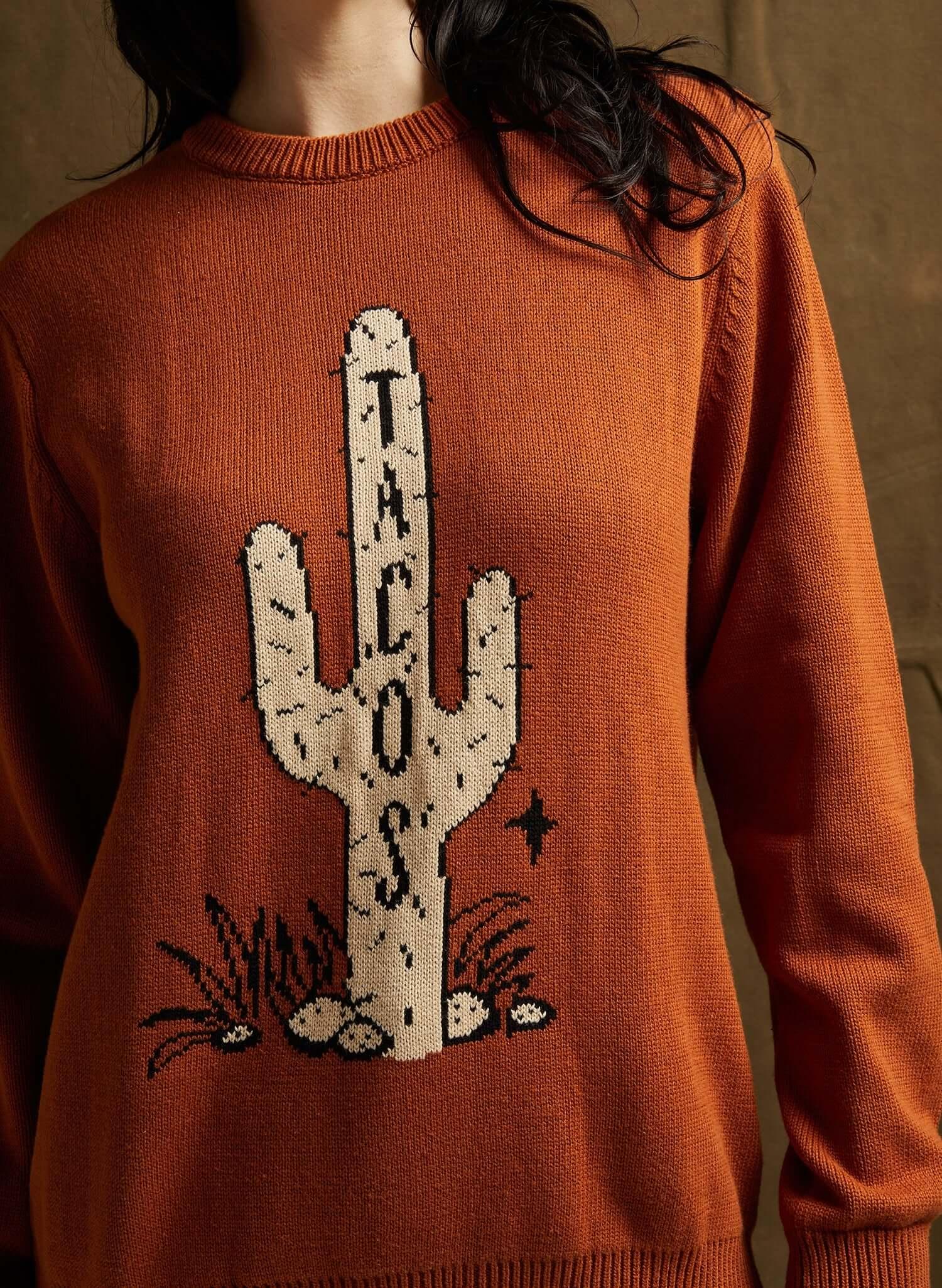 Cactus Tacos Sweater 3X