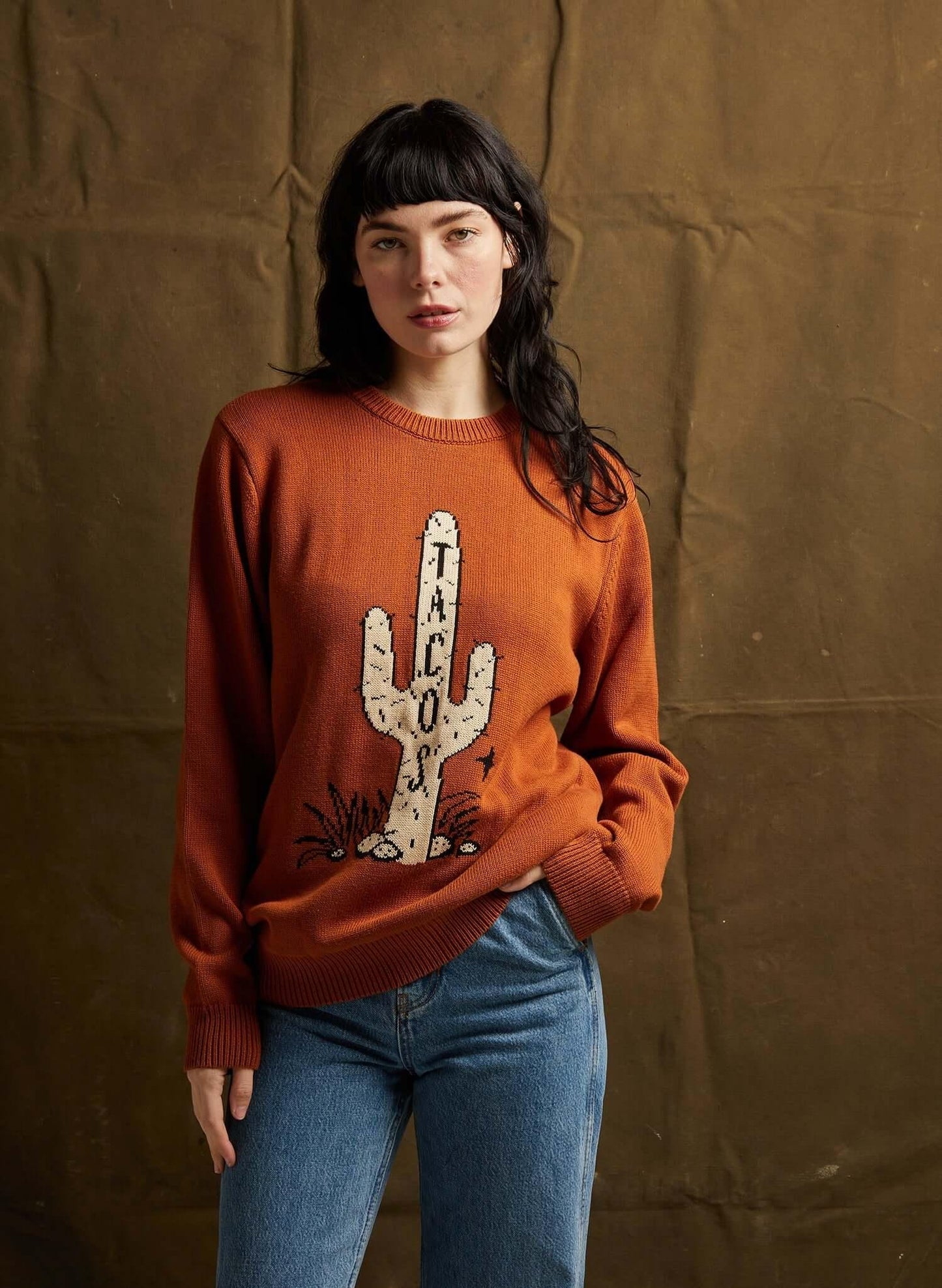 Cactus Tacos Sweater 3X