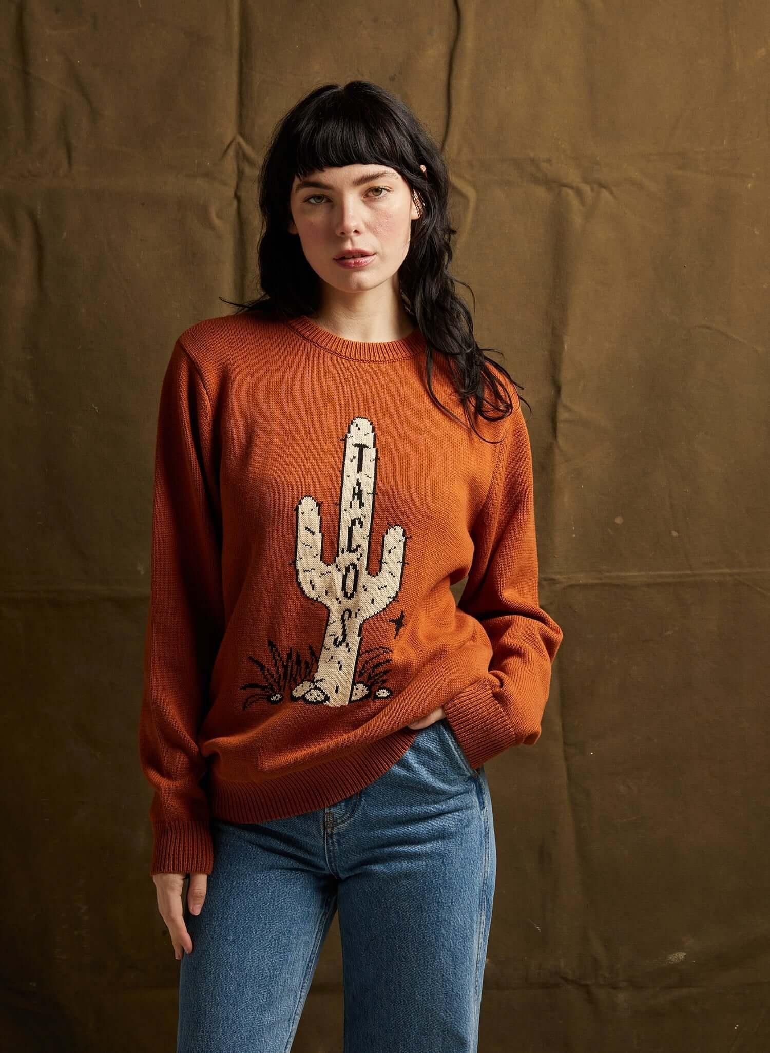 Cactus Tacos Sweater 3X