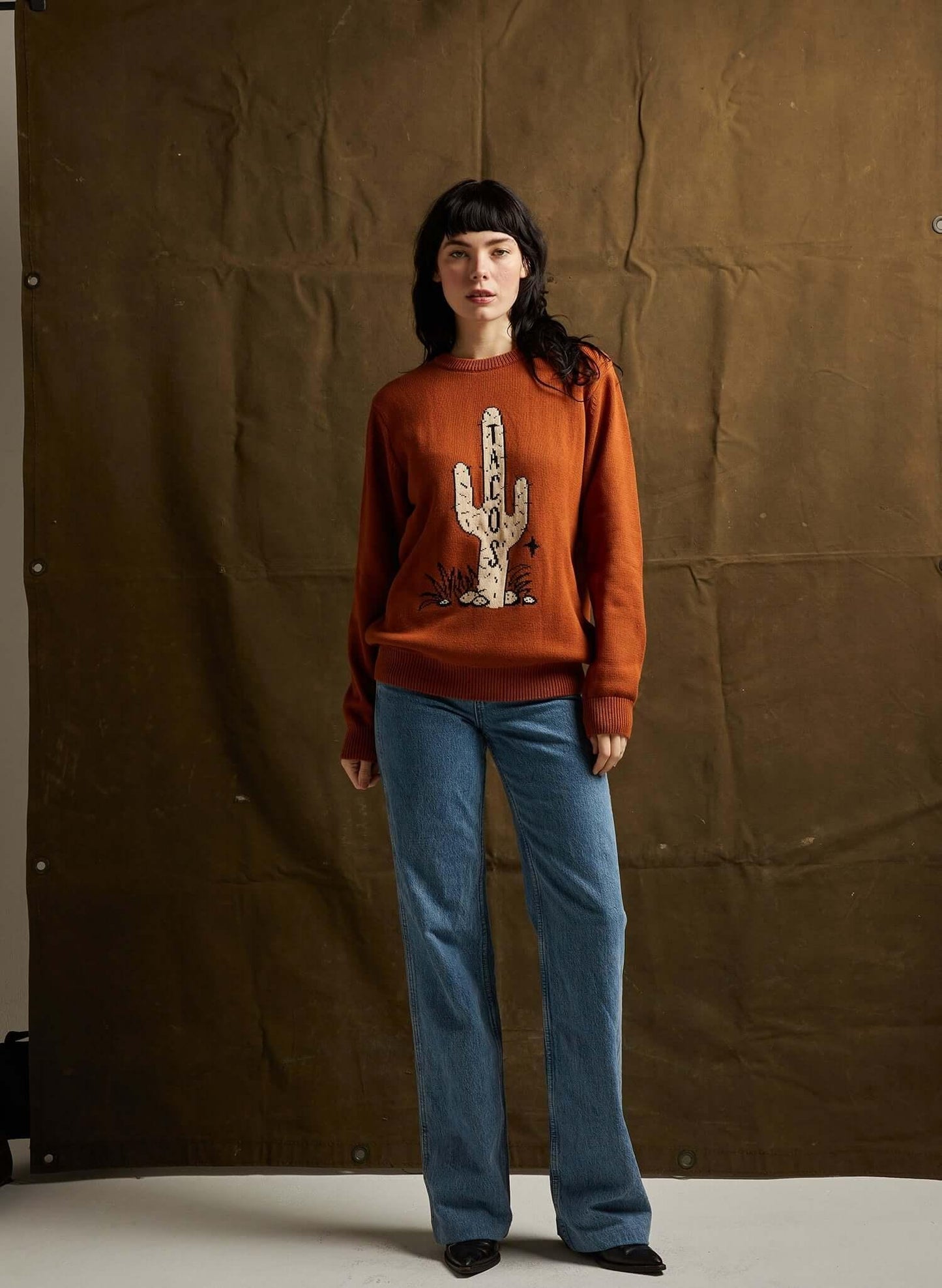 Cactus Tacos Sweater 3X