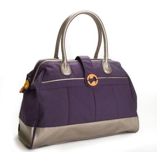 Cassia Weekender Bag Cassia Canvas Weekender Bag - Stone Gray