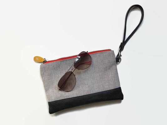 Gowanus Wristlet Clutch Tweed