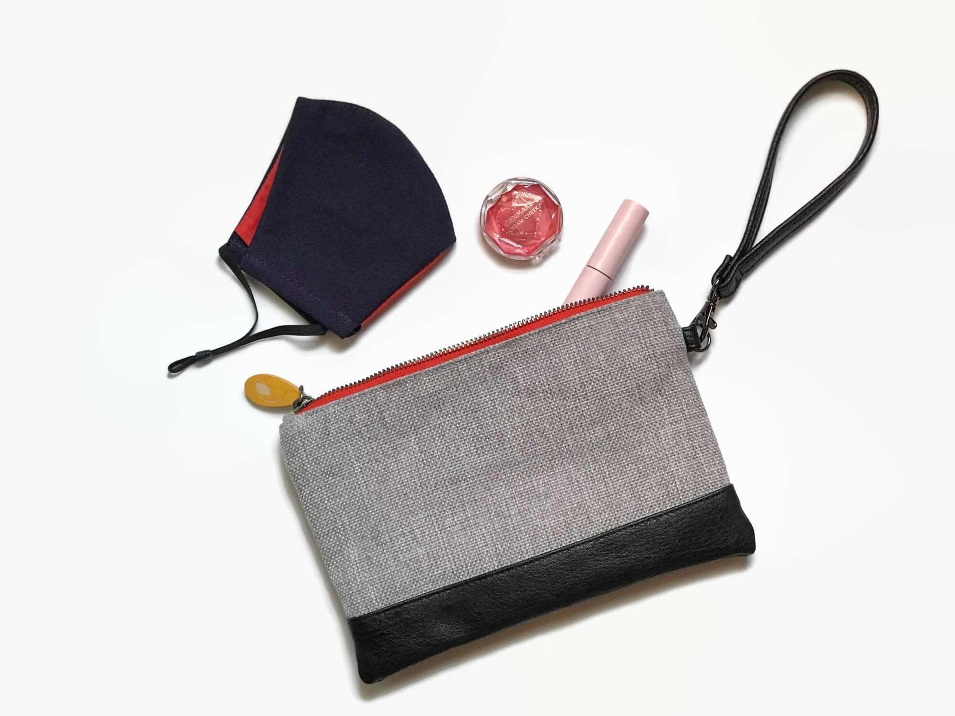 Gowanus Wristlet Clutch Tweed