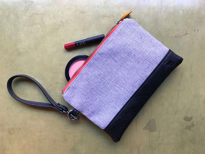 Gowanus Wristlet Clutch Tweed