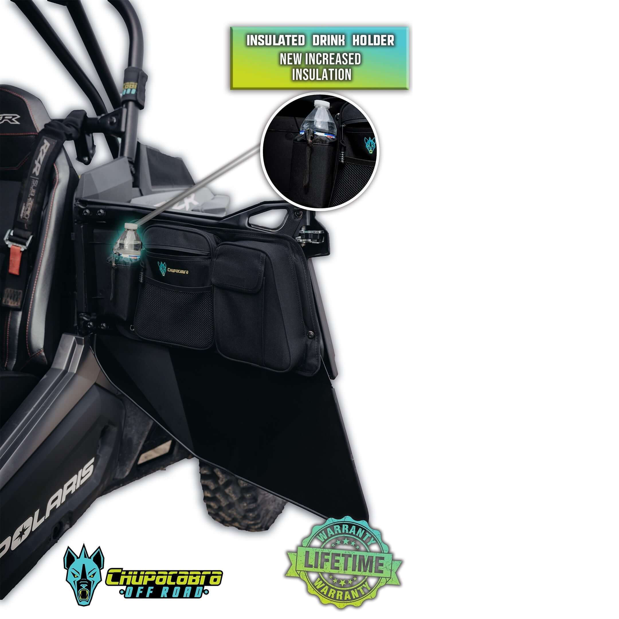 Shopminx RZR Rear Door Bags Set of Two Right & Left Default Title